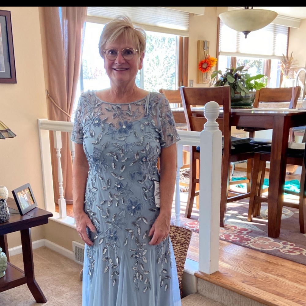 Adrienne Papell mother of the bride dress